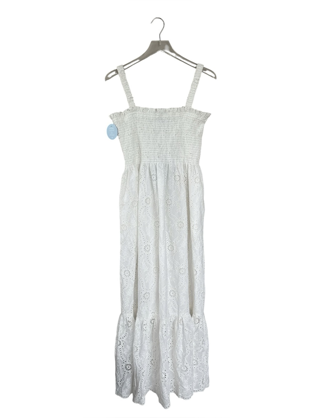 Hill House Home The Anjuli Nap Dress White Trellis Broderie XL NWT